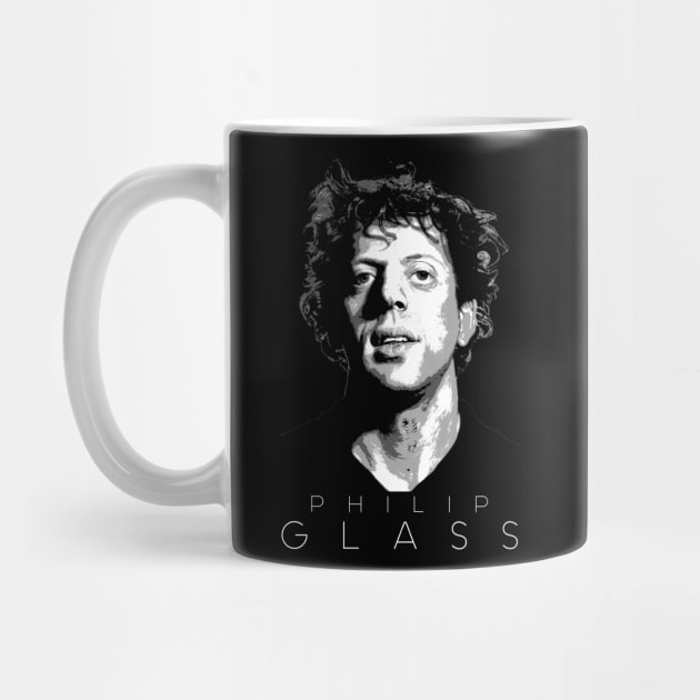 Philip Glass - Black and White by TheMarineBiologist